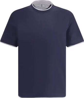 Blue Cotton T-Shirt