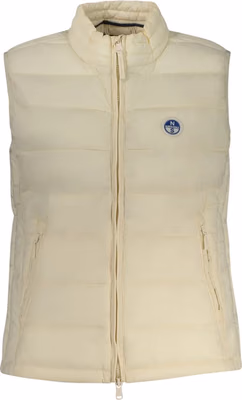 Bianco Polyester Woman Vest