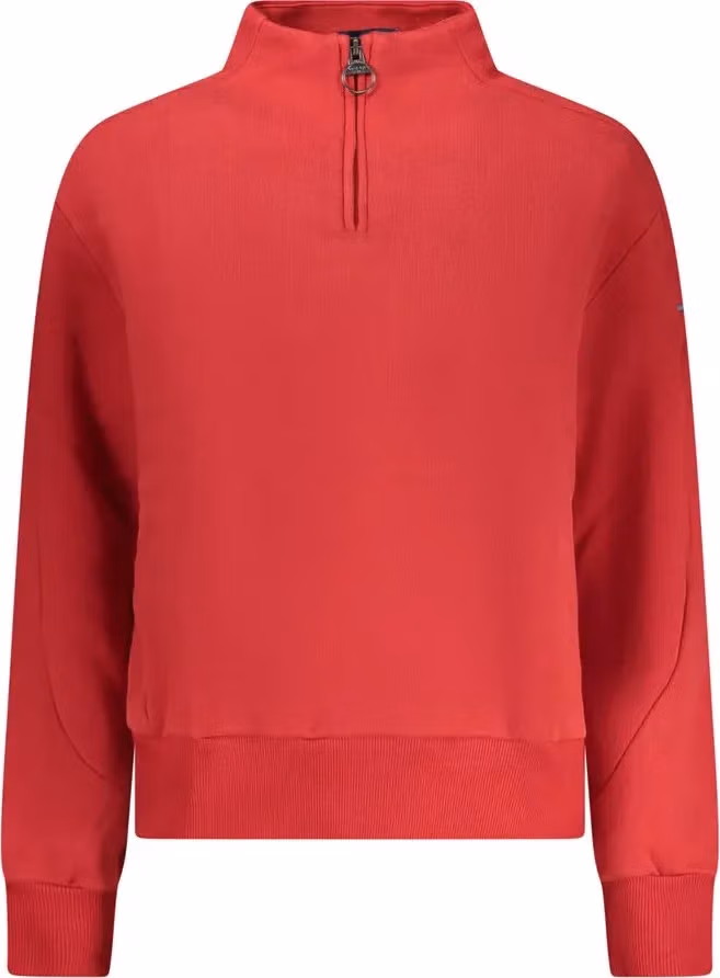North Sails Red Cotton Women Sweatshirt