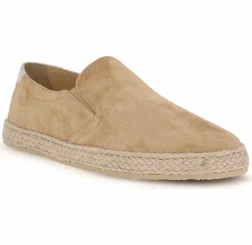 Brunello Cucinelli Beige Calf Leather Bos Taurus Espadrilles