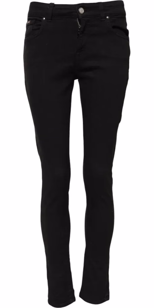 Dolce & Gabbana Black Cotton Casual Skinny Denim Jeans
