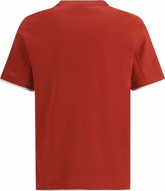 Brunello Cucinelli Multicolor Cotton T-Shirt