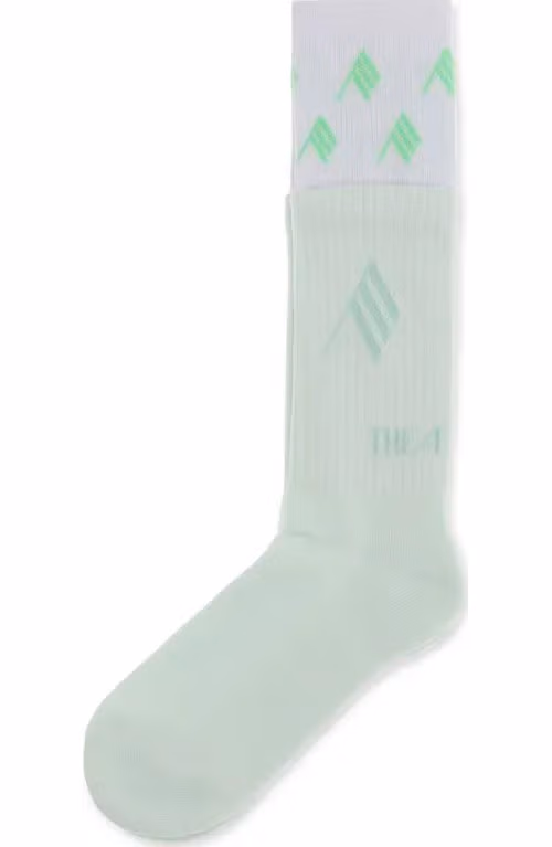 The Attico Bicolor Cotton Socks