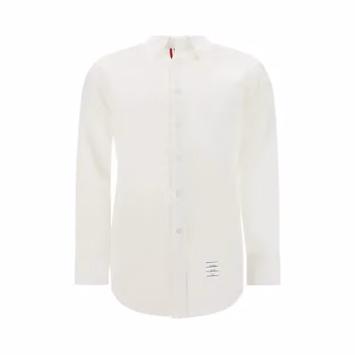 Thom Browne White Cotton Shirt
