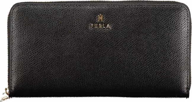 Furla Nero Leather Women Wallet