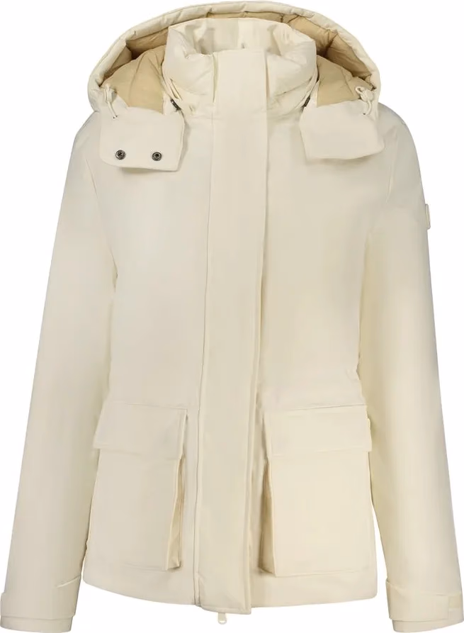 North Sails White Polyester Women Parka Jacket