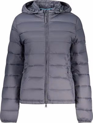 Grigio Polyester Women's Jacket