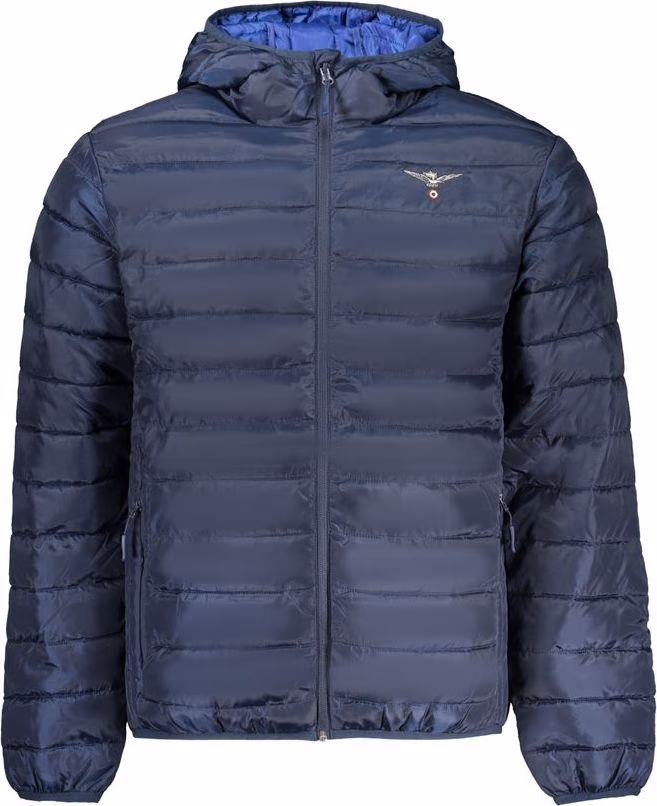 Accademia Militare Blu Polyester Men's Jacket