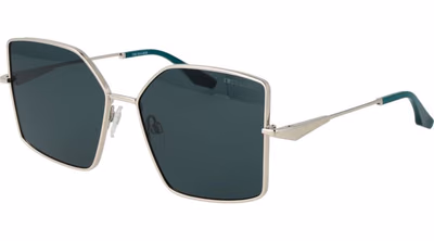 Silver Metal Sunglasses