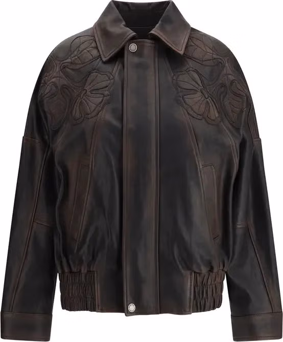 Golden Goose Brown Viscose Bomber