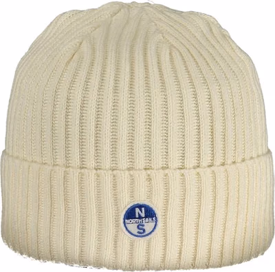 White Cotton Men Cap