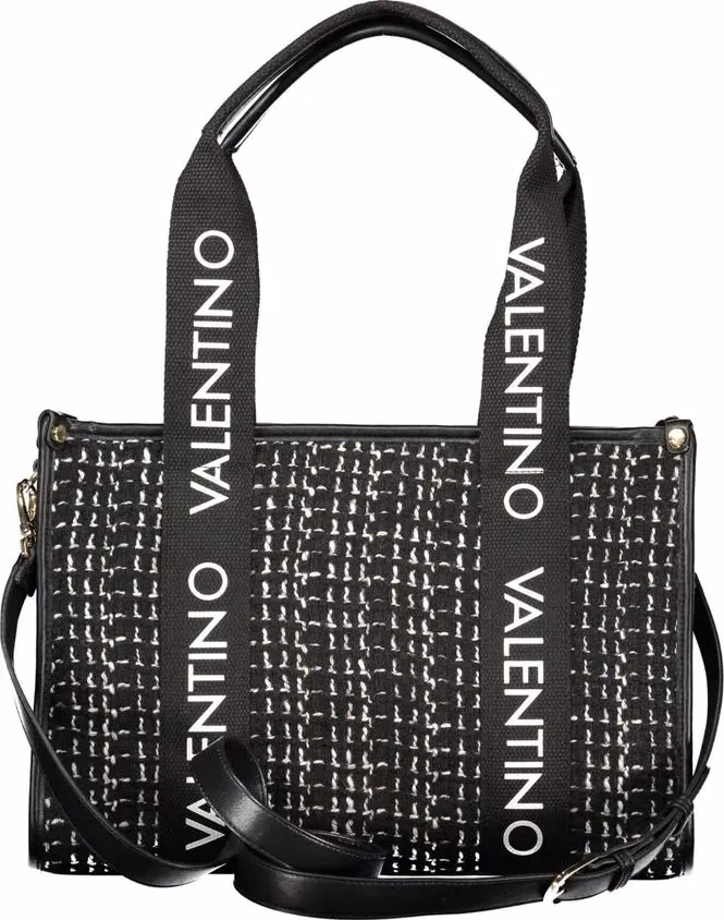 Mario Valentino Black Polyester Women Bag