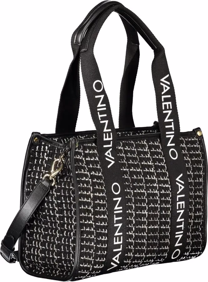 Mario Valentino Black Polyester Women Bag