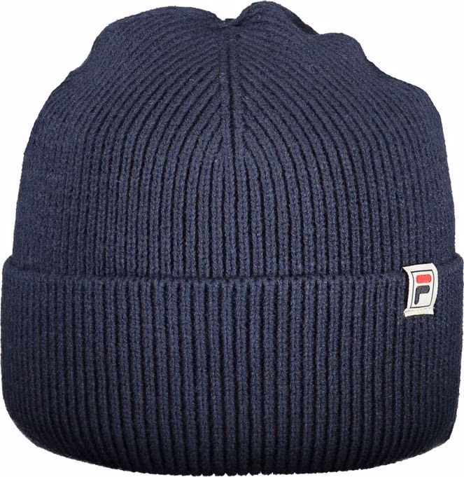 Fila Blue Acrylic Men Cap