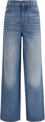 Blue Cotton Jeans Denim
