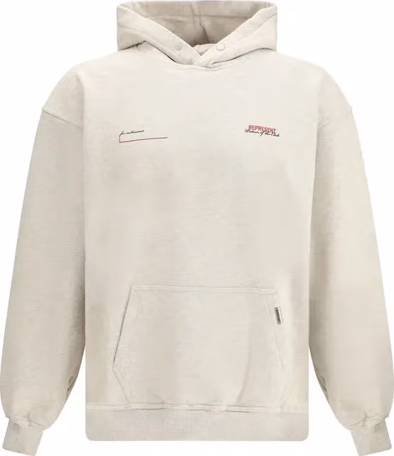 Represent Beige Cotton Sweatshirt